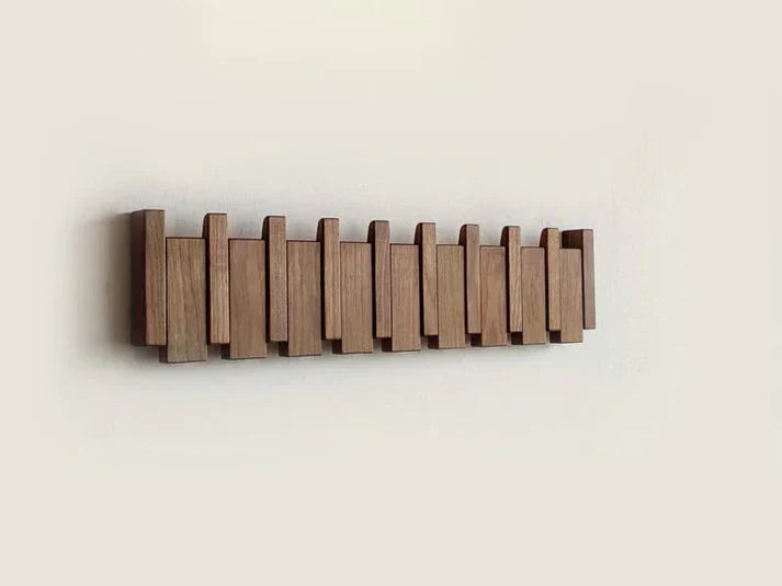Wooden Piano Coat Rack - HarmonyCoat 7