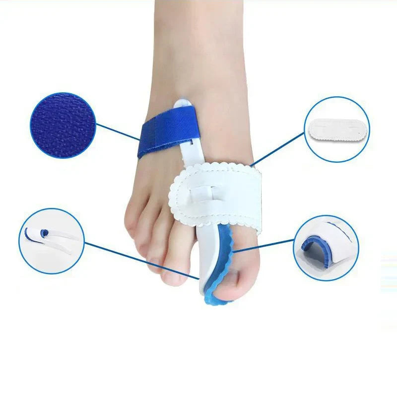 Zehenspreizer zur Korrektur von Hallux Valgus – Silikon, Einheitsgröße, schmerzlindernd 3