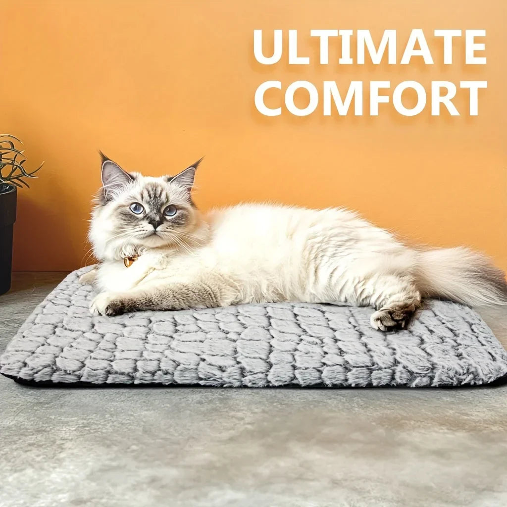 Zelfverwarmend kattenbed voor binnen en buiten, wasbaar en antislip 2