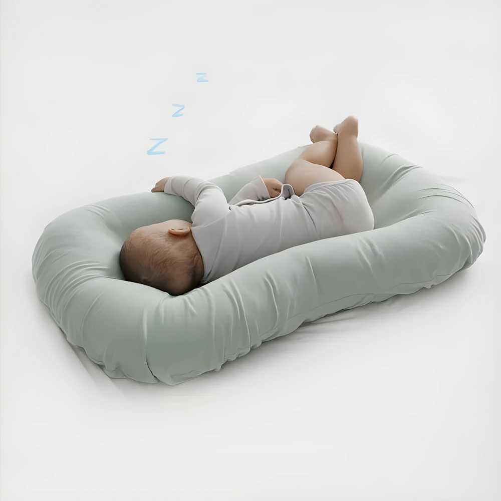 Oreiller pour bébé – Coussin doux et respirant en coton pour un usage quotidien confortable