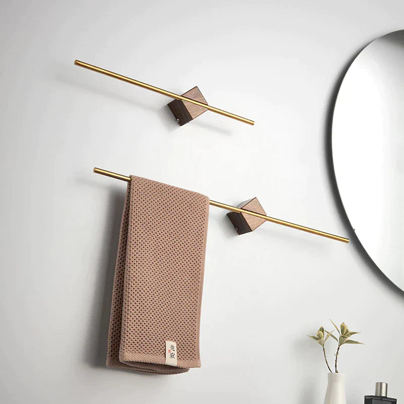 BadeWunder – Håndklædeholder i Minimalistisk Rustfrit stål til Vægmontering