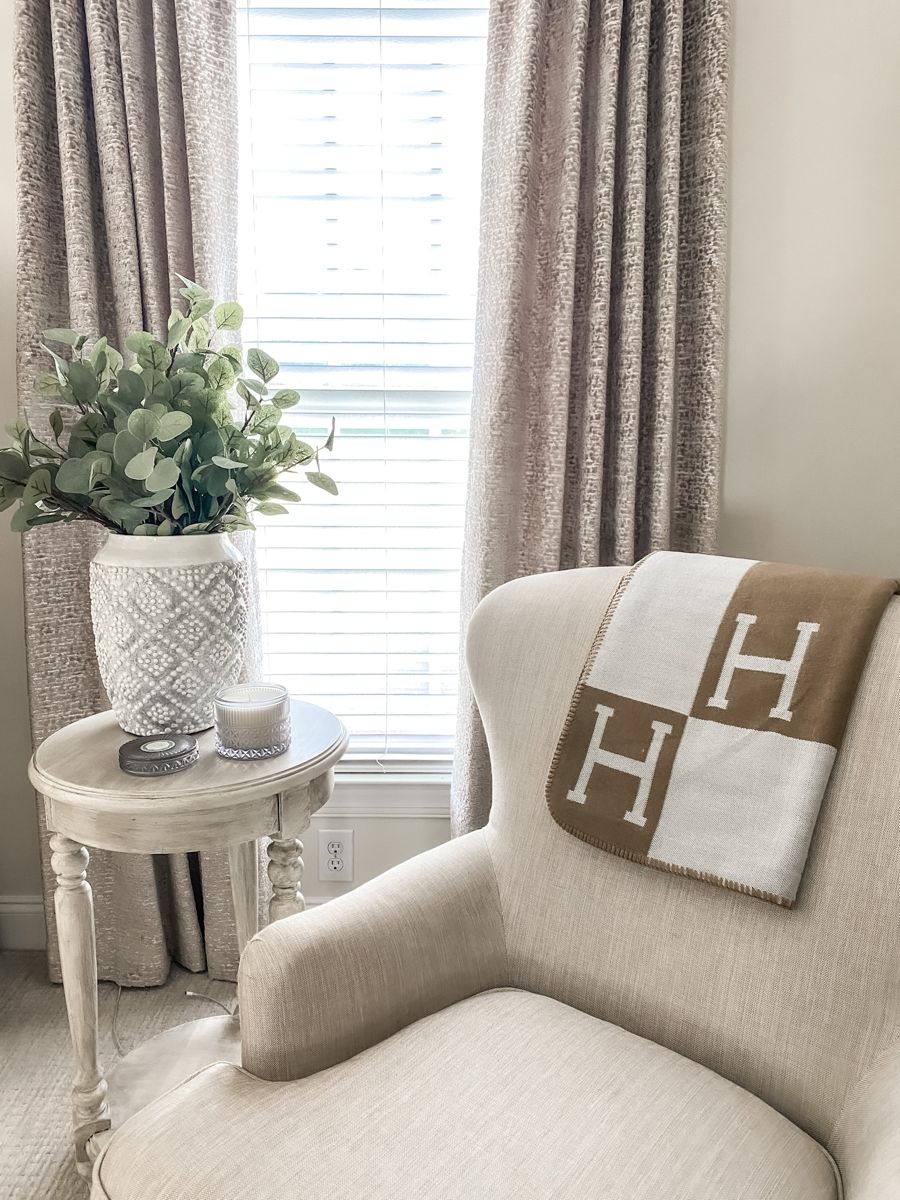 Isabelle – Luksuriøst Uld-Kashmir Tæppe med Elegant Blød Finish