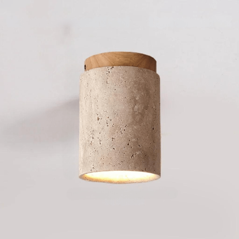 Travertine Glow – Elegant Loftpendel til Trappeopgang eller Gang