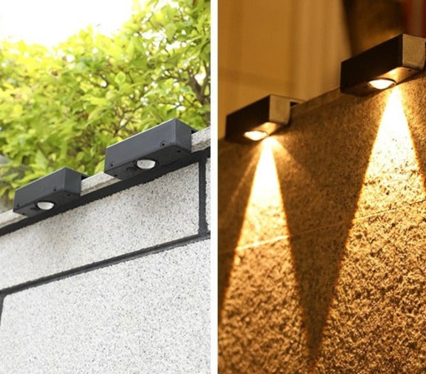 LumiTrack – Udendørs Solcellelampe med Automatisk Skumringssensor