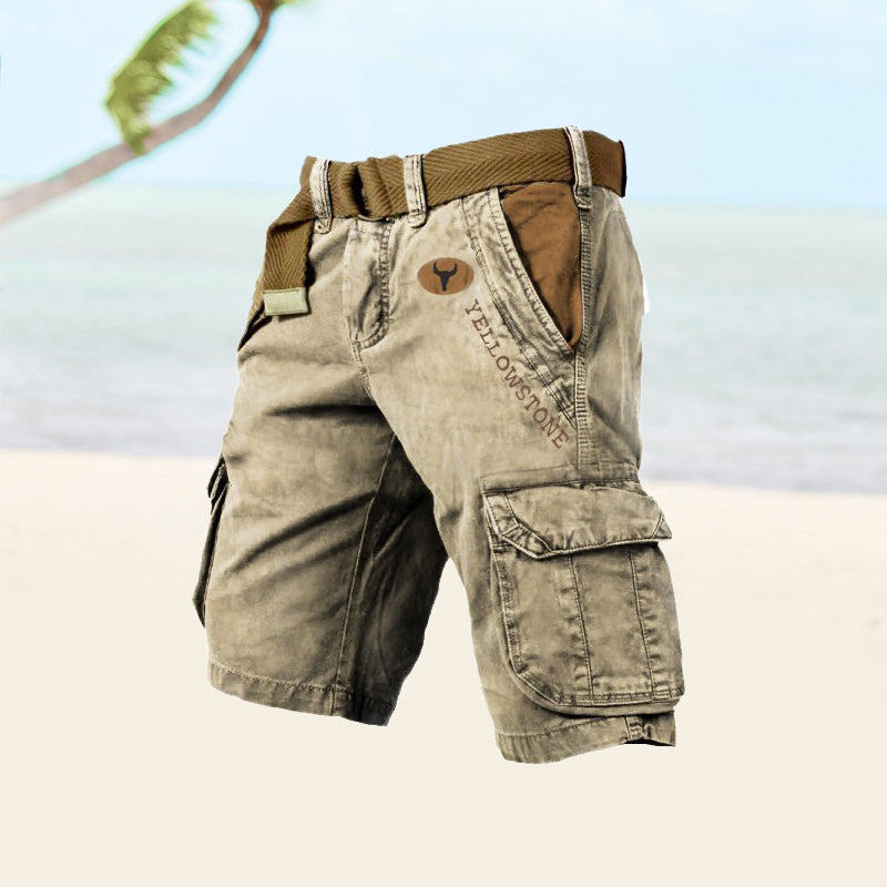 Short cargo – design en coton durable avec multiples poches pour un usage quotidien