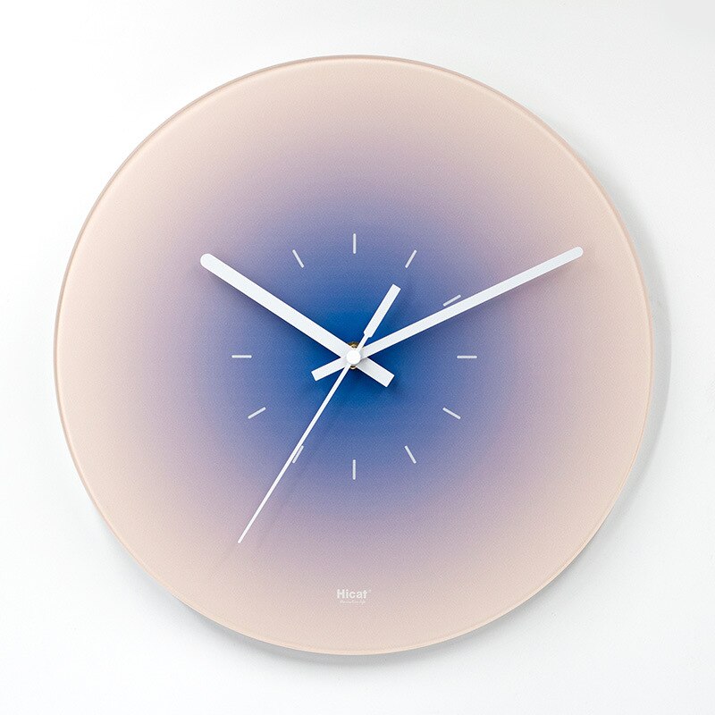 Horloge murale – Design luxueux en verre avec mouvement à quartz silencieux pour intérieurs modernes