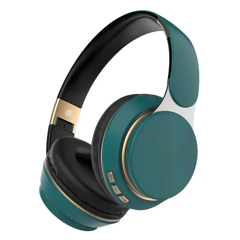 Casque Bluetooth sans fil – Design confortable circum-auriculaire avec son stéréo clair et longue autonomie