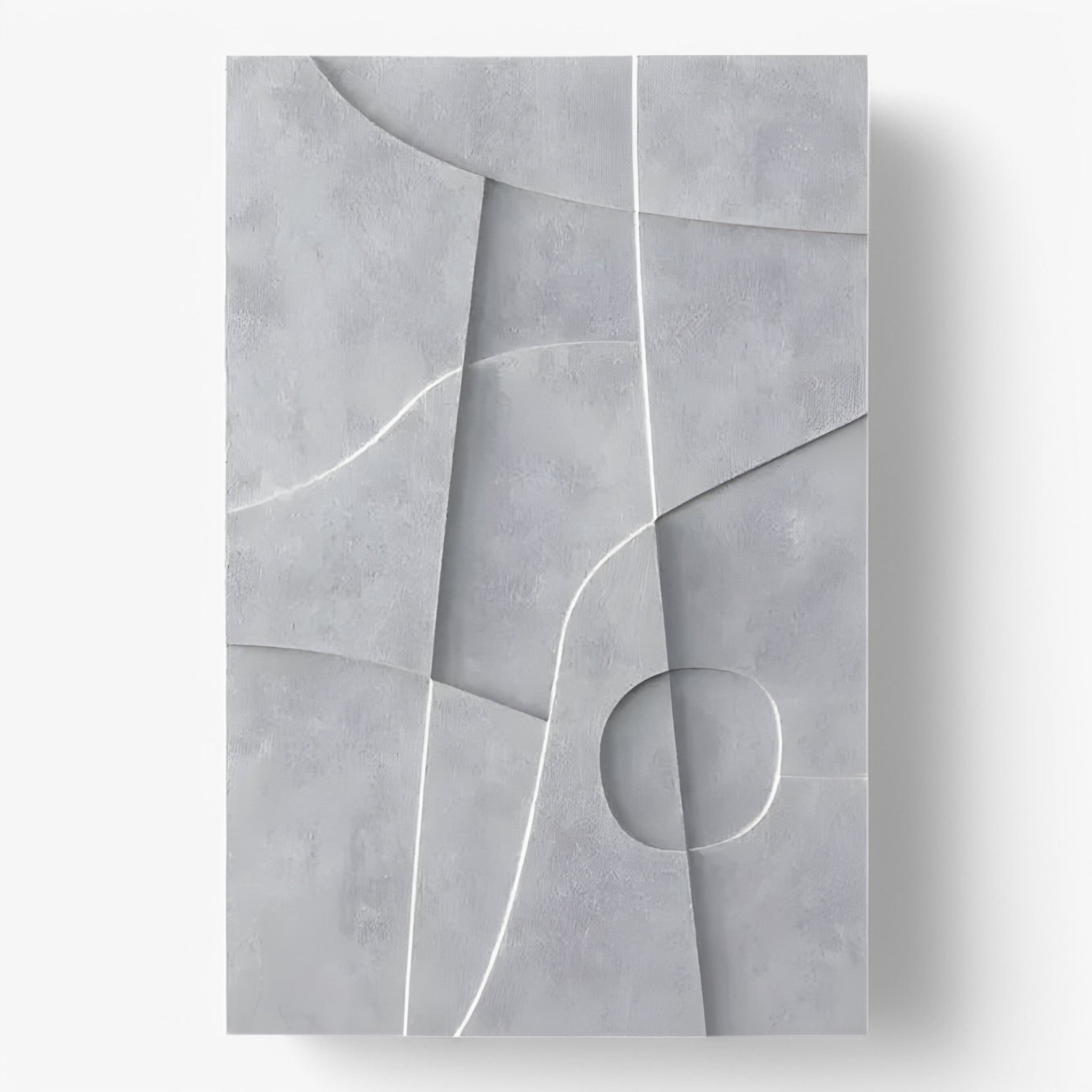 Affiche d'art abstrait – Impression moderne sur toile avec design décoratif minimaliste