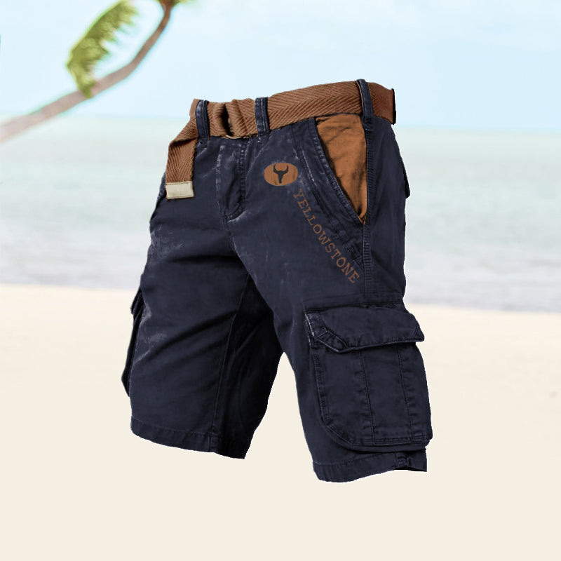 Short cargo – design en coton durable avec multiples poches pour un usage quotidien