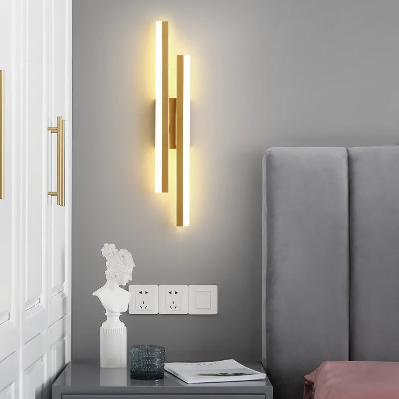 MinimalLicht – LED Væglampe med Dæmpbart Lys og Elegant Dimple-Design