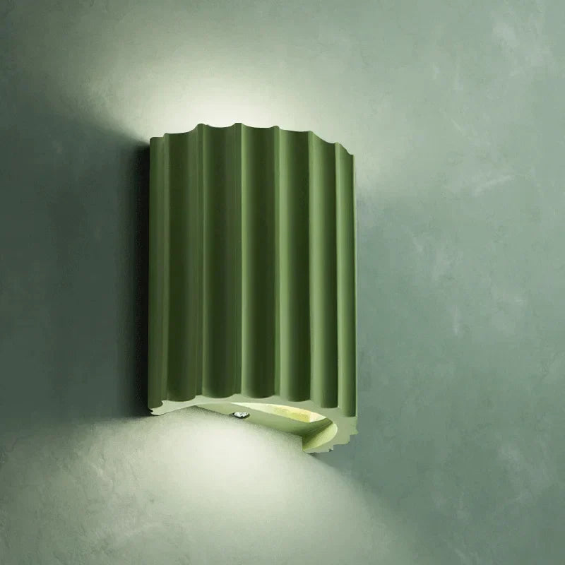 Resin Wall Lamp – Modern Artistic Design with Soft Ambient LED Lighting
