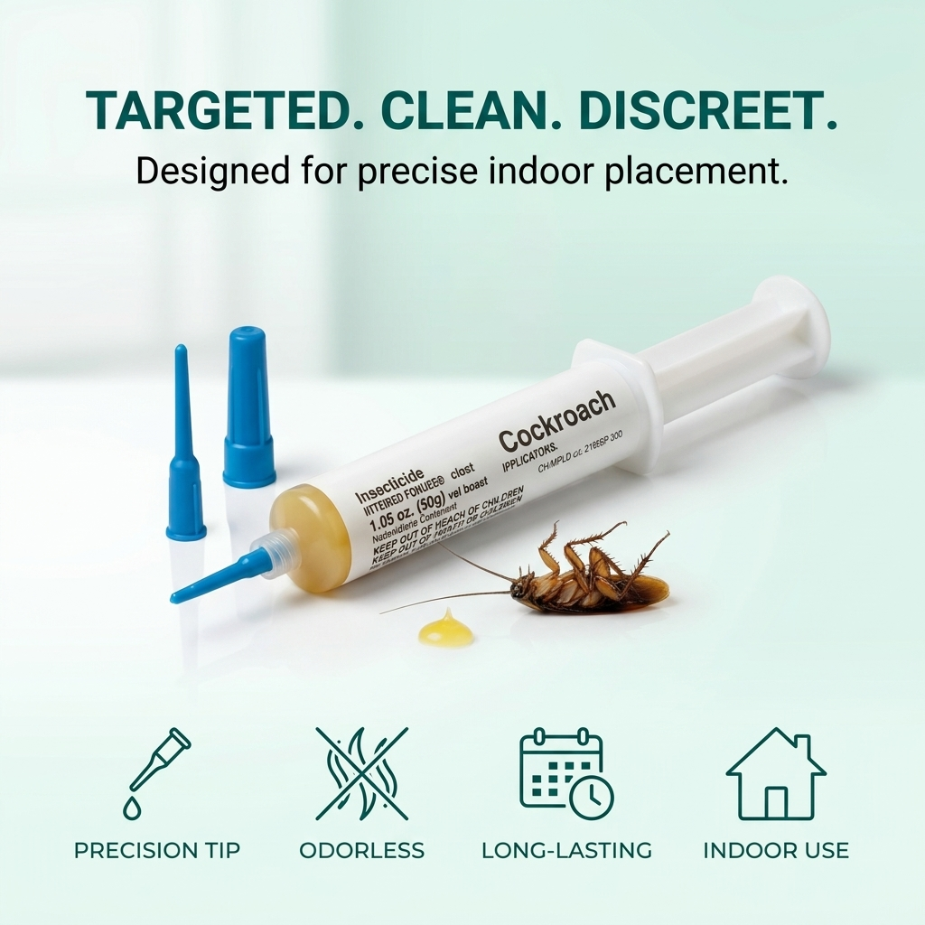 Cockroach Gel Bait – Targeted Application, Fast Action & Long-Lasting Control