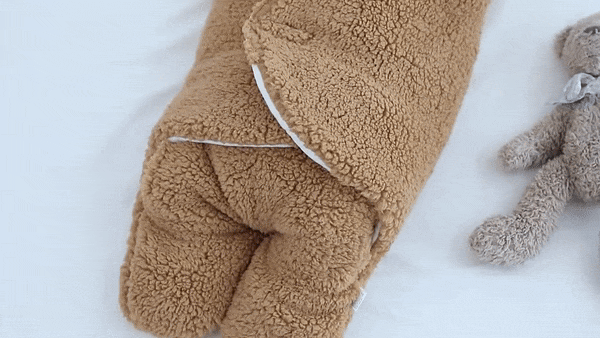 Couverture d'emmaillotage pour bébé – Enveloppe douce, respirante et facile à utiliser pour nouveau-nés