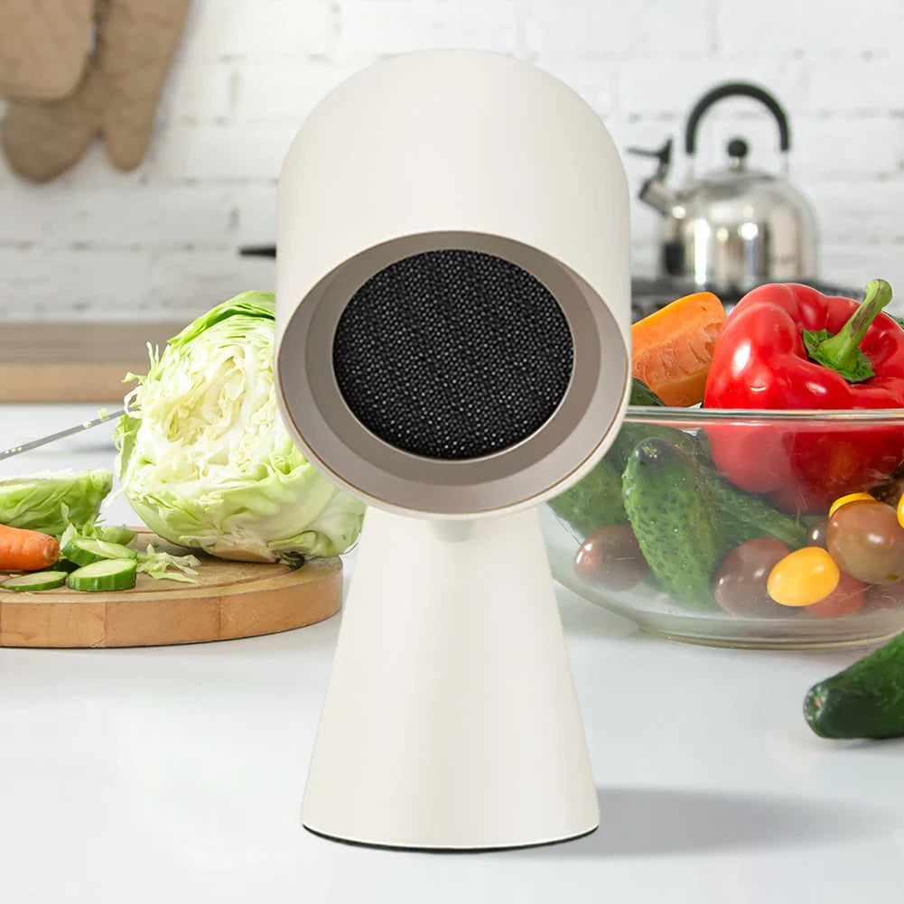 Ventilateur de cuisine portable – Design silencieux rechargeable par USB pour réduire la fumée intérieure à table