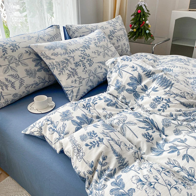 NordWeave – Blødt Vævet Dynebetrækssæt med Åndbar Bomuldskomfort