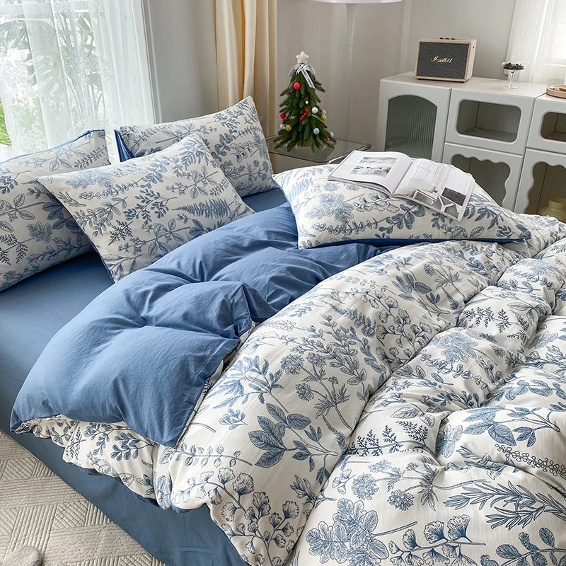 NordWeave – Blødt Vævet Dynebetrækssæt med Åndbar Bomuldskomfort