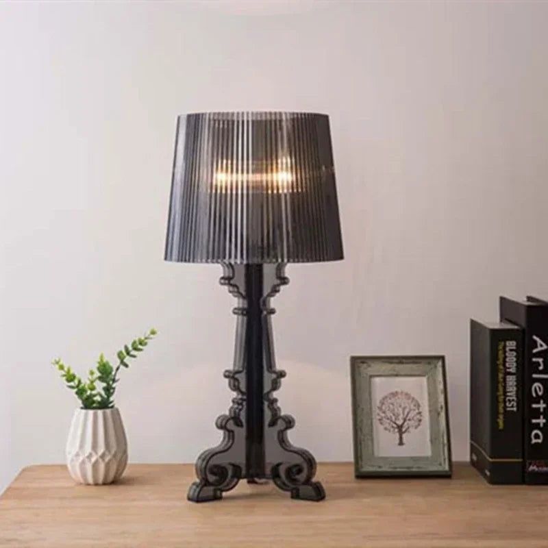 ShineLux – Bordlampe i Bourgie-stil med Elegant Barokdesign