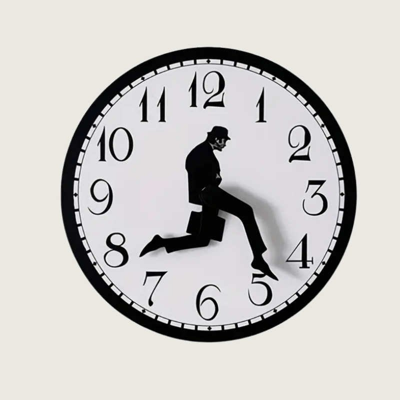 ChicTijd – Sjov Vægur med Unikt Tegneseriedesign til Hjemmeindretning