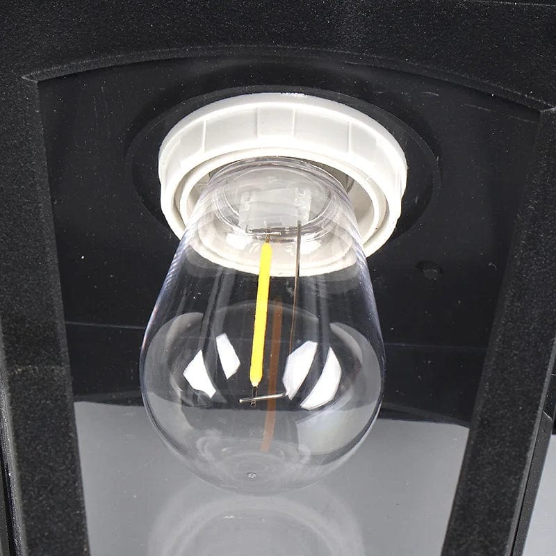 SolaraLux – Trådløs Udendørs Solcelle LED Væglampe Vandtæt Lampe