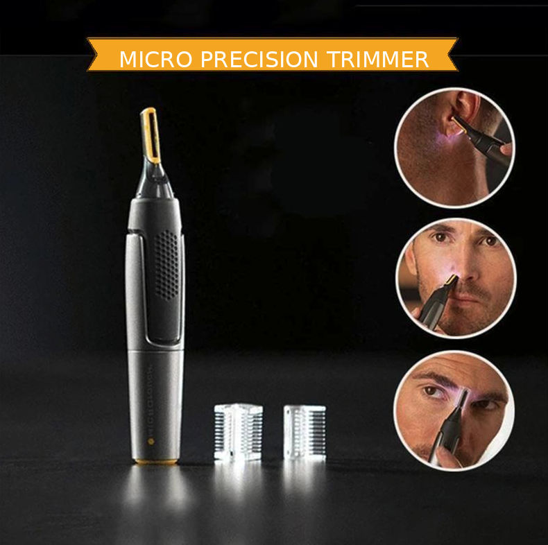 Nose and Ear Trimmer – LED Precision Design for Brows and Beard Details