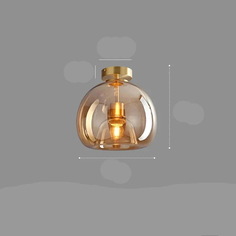 GloLuxe – Minimalistisk Loftlampe med Elegant Nordisk Design