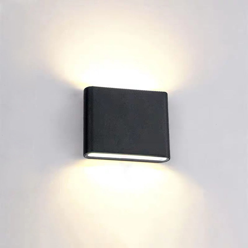 Applique murale LED – Design moderne et minimaliste avec éclairage doux vers le haut et vers le bas