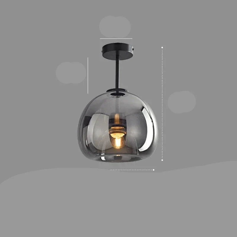 GloLuxe – Minimalistisk Loftlampe med Elegant Nordisk Design