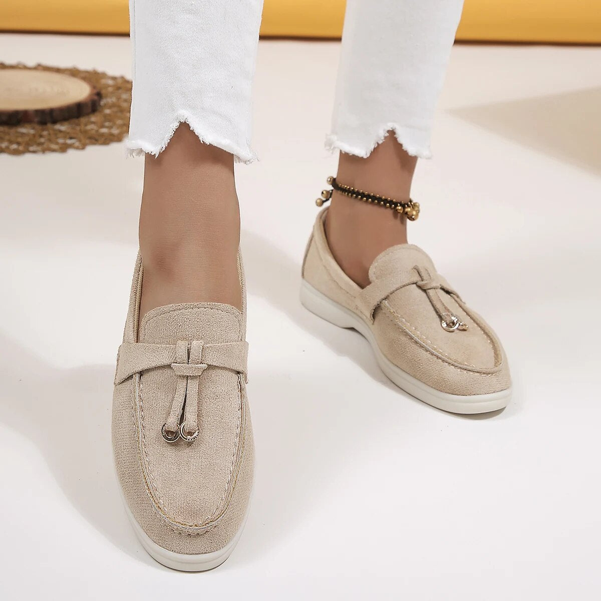 Sanne - Chaussures élégantes pour toutes les occasions – Mocassins slip-on Sanne au style intemporel et confort quotidien