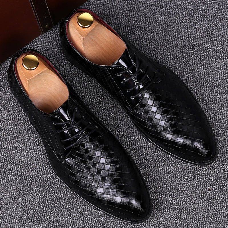 Chaussures en cuir à lacets – design classique formel avec construction durable pour un port quotidien