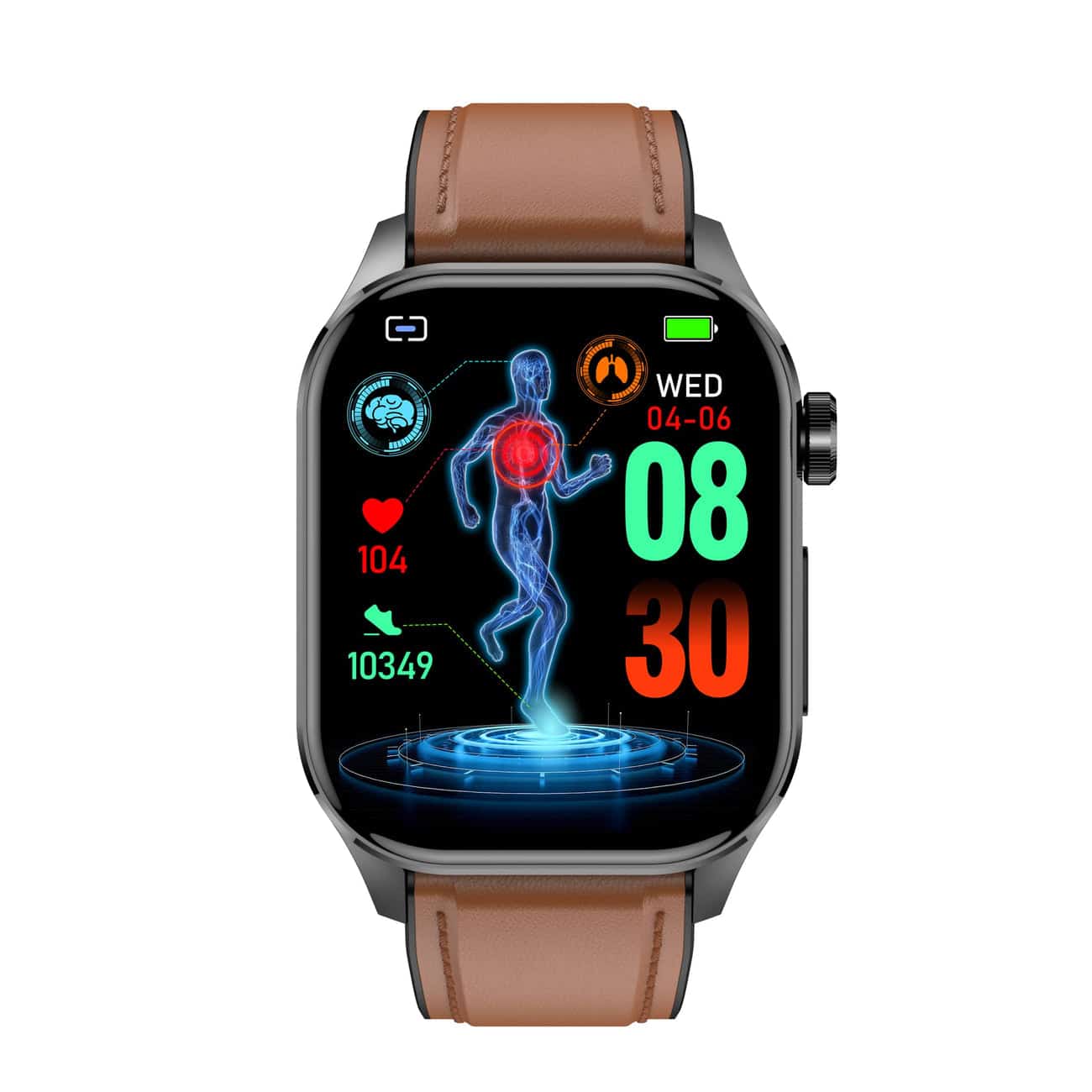 Smartwatch – HD Touchscreen Activity Tracker with Notifications & Long Battery Life