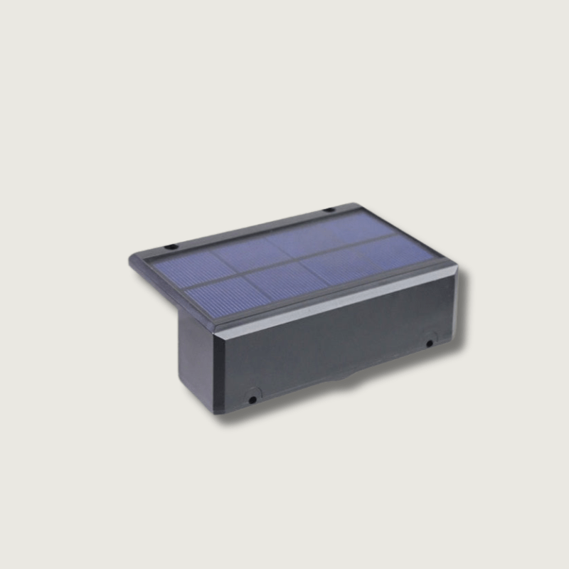 Solar Wall Light – Weather-Resistant Design with Automatic Dusk-to-Dawn LED Lighting