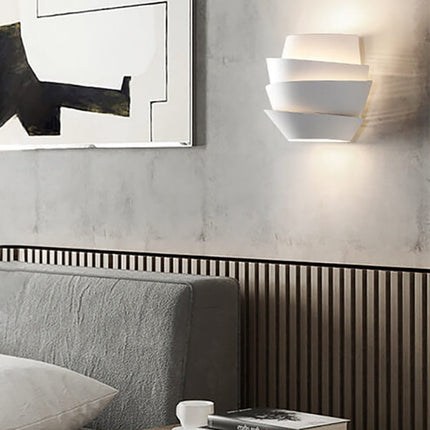 Modern Wall Light – Scandinavian Metal Sconce with Dual Light Points for Warm Ambience
