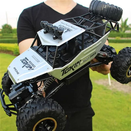 RC Monster Truck 4x4 – Off-Road Buggy with 2.4GHz Remote & LED Lights