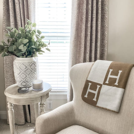 Wool-Cashmere Blanket – Soft Premium Blend with Elegant and Cozy Design