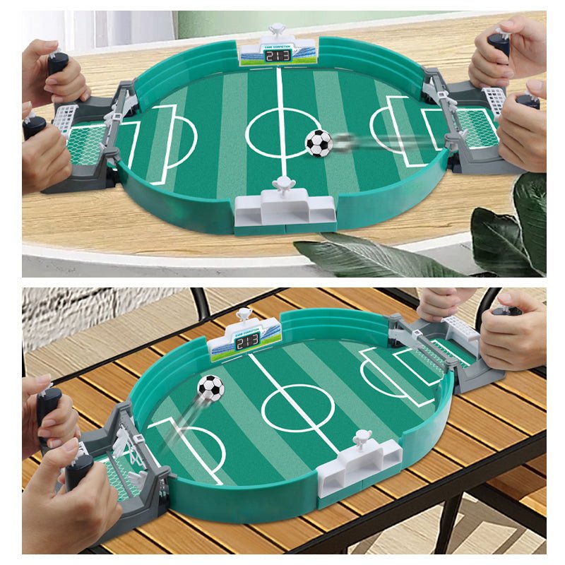 Jeu de baby-foot interactif – Ensemble familial de football durable pour amusement et coordination