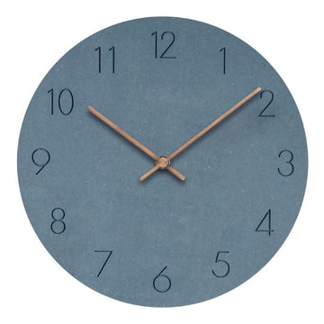 Minimalistisk norsk vægdekoration Stille Klok 29 cm