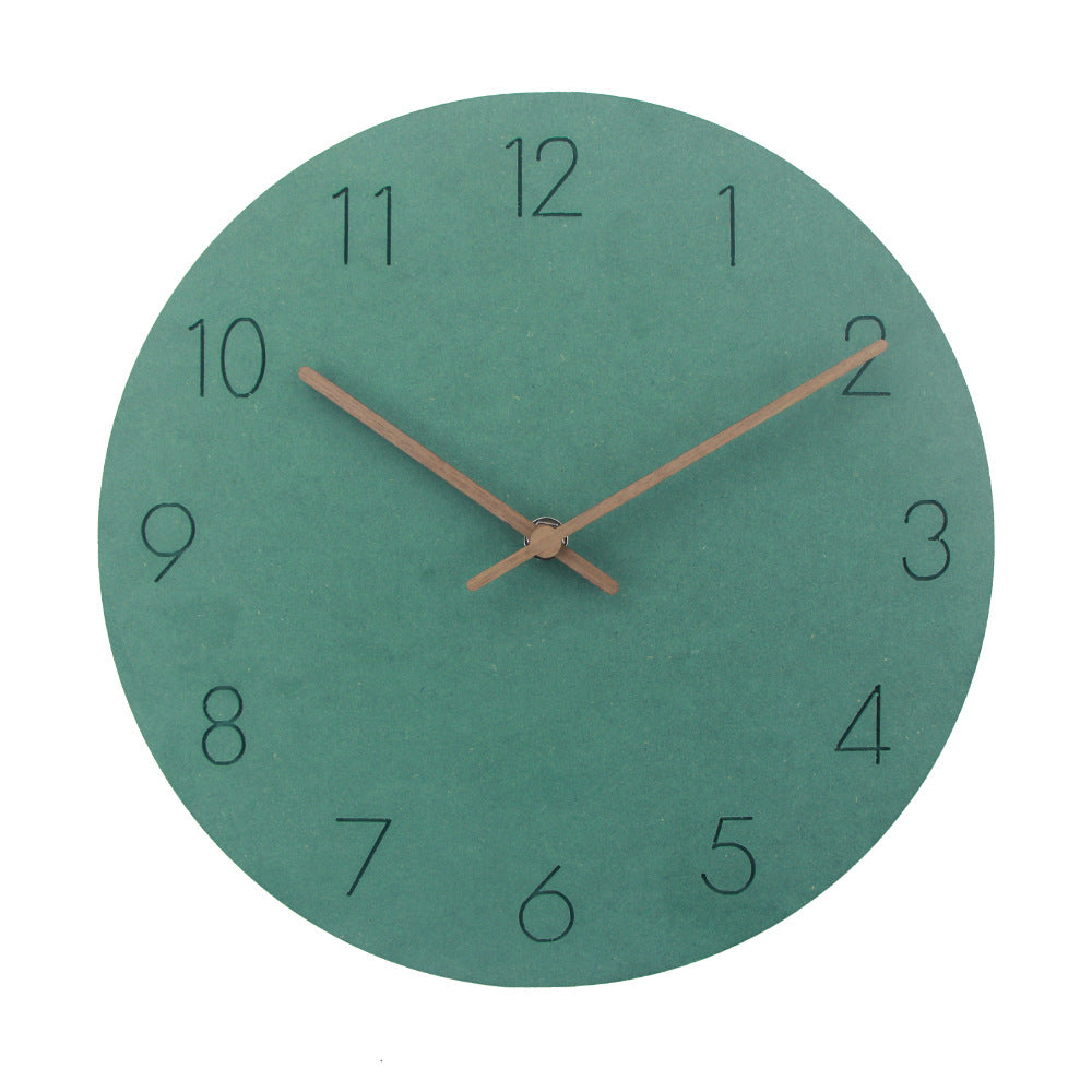 Minimalistisk norsk vægdekoration Stille Klok 29 cm