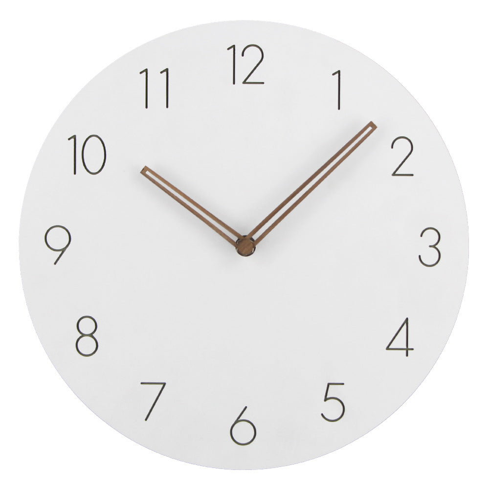 Minimalistisk norsk vægdekoration Stille Klok 29 cm