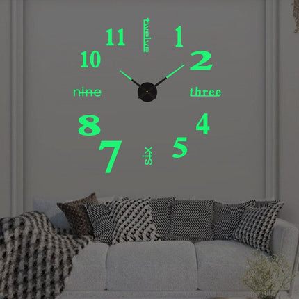 Wall Clock – Minimalist Modern Design with Clear Display & Silent Quartz Movement
