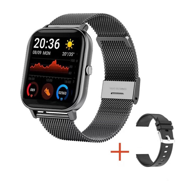 WiREO Connect Smartwatch with Touchscreen and Full Health Monitoring Features