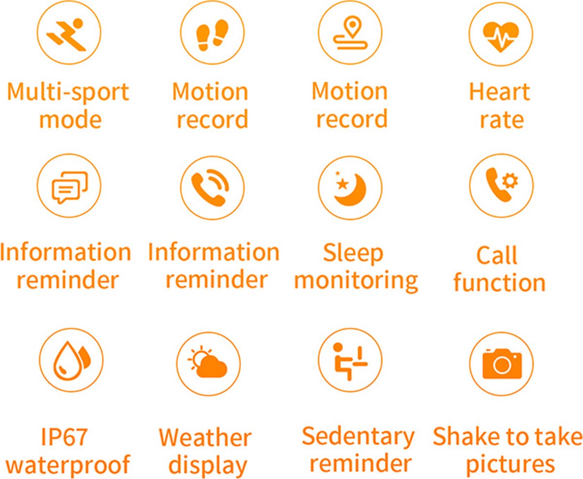 WiREO Connect Smartwatch with Touchscreen and Full Health Monitoring Features