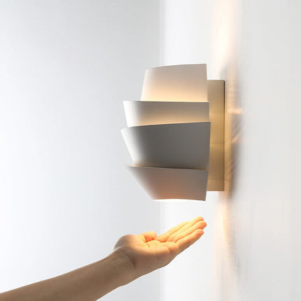 Modern Wall Light – Scandinavian Metal Sconce with Dual Light Points for Warm Ambience