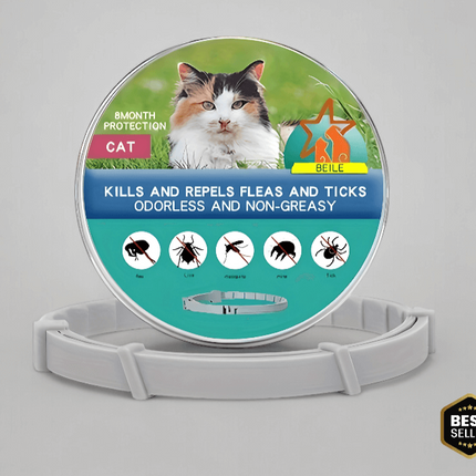 Protective Pet Collar – Long-Lasting, Adjustable & Water-Resistant Design for Dogs and Cats