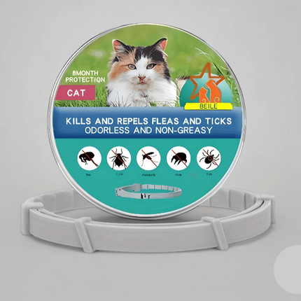 Protective Pet Collar – Long-Lasting, Adjustable & Water-Resistant Design for Dogs and Cats
