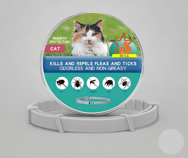 Protective Pet Collar – Long-Lasting, Adjustable & Water-Resistant Design for Dogs and Cats