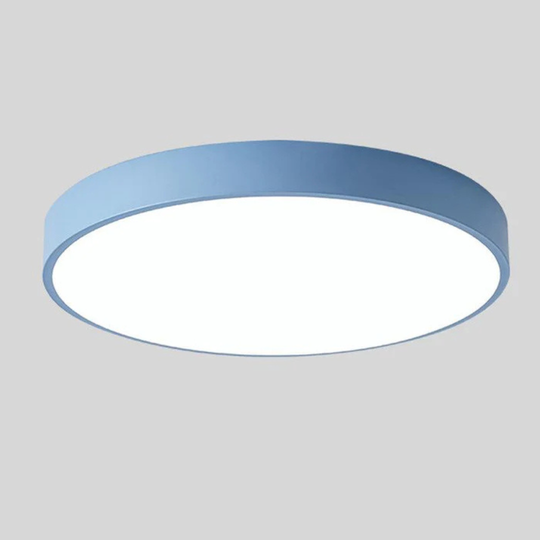 Delos – Scandinavisk Træ LED Plafondlampe med Energieffektiv Belysning