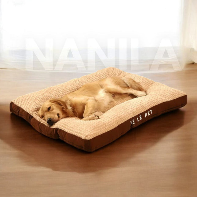 Orthopedic Dog Bed – Supportive Foam Cushion with Soft Washable Cover for Deep Relaxation