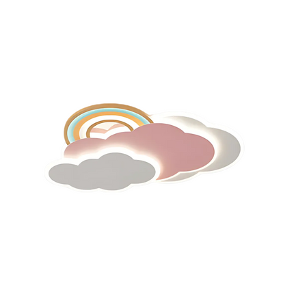 LED Ceiling Light for Kids – Colorful Rainbow Effect & Soft Ambient Illumination