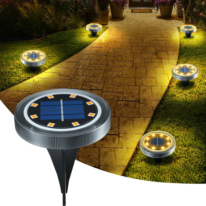 LumiGlow – Solcelle Havelamper LED Deluxe Udendørs Miljøvenlig Belysning