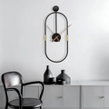 Horloge murale – Design métallique minimaliste avec mouvement quartz silencieux pour intérieurs modernes